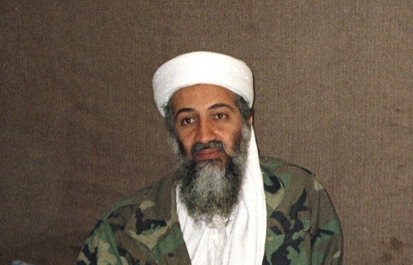 Osama Bin Laden in Afghanistan, 2001 (Photo: Hamid Mir / Wikimedia)