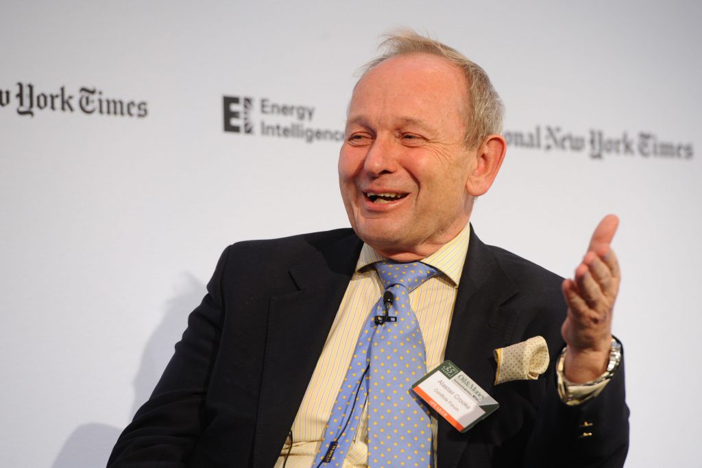 Alastair Crooke at the Oil & Money Conference in London, 2014 (Photo: Anthony Harvey / Getty Images / NYT)