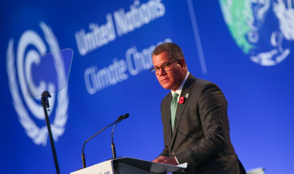 COP 26 president Alok Sharma MP opens the climate summit in Glasgow (Photo: UN)