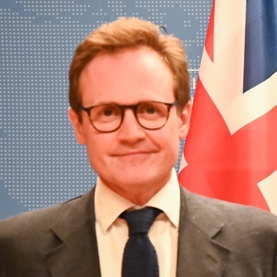Tom Tugendhat (Photo: Lithuanian foreign ministry)