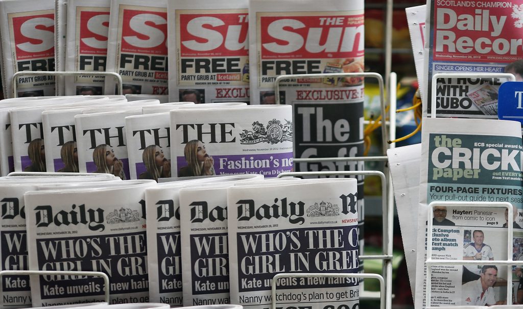 Think-tanks are often quoted uncritically by the UK press. (Photo: Dan Kitwood / Getty)